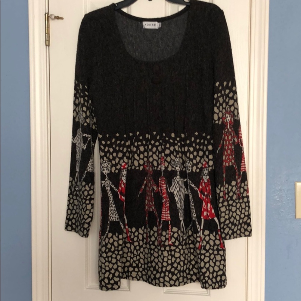 Grey Adore Sweater Dress